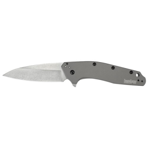 KERSHAW KNIVES Dividend 3'' Gray Aluminum Stonewash - Kershaw Knives