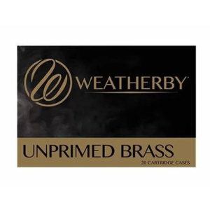 WEATHERBY 6.5 Wby RPM Unprimed Brass 20rd