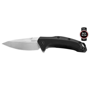 KERSHAW KNIVES Link Drop Point 3.25" Stonewash - Kershaw Knives