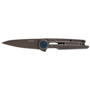 KERSHAW KNIVES Parsec 3" Drop Point Stonewashed Brown Flipper - Kershaw Knives