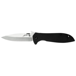 KERSHAW KNIVES CQC-4KXL Serrated Edge 3.9" Stonewash/Satin Finish - Kershaw Knives
