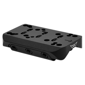 WARNE Red Dot Riser Black Shotgun Rib Anodized