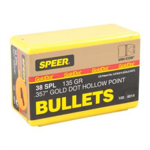 SPEER AMMO Reloading Bullets Gold Dot 44 Caliber 210 Grain 100rd