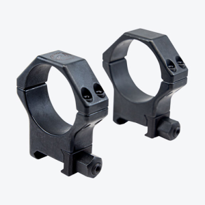 RITON OPTICS 30mm Hardened Steel Picatinny Rings - 8mm Black - Riton Optics