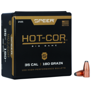 Speer SPEER AMMO Reloading Bullets 35 Caliber 180 Grain 100rd - $38.21 at KYGUNCO