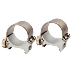 WEAVER Detachable 1" Top Mount Low Silver