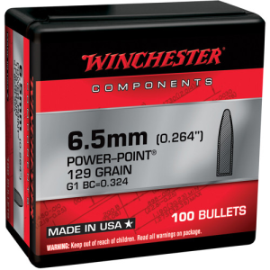 WINCHESTER AMMO 6.5 Creedmoor 129 PP 100rd