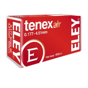 650911461300 ELEY Tenex Air Pellets .177 4.51mm 8.2gr 450pk 650911461300 LEY-E46130
