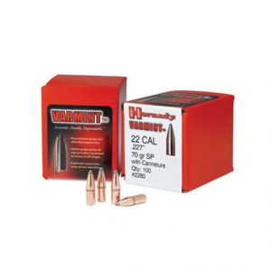 HORNADY Reloading Bullets Varmint .22 Caliber 45 Grain 100rd