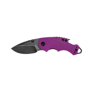 KERSHAW KNIVES Shuffle Purple 2.4" Blackwash Blade Manual Open - Kershaw Knives
