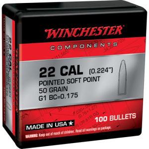 WINCHESTER AMMO 222 Rem 50 PSP BUL 100rd