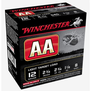 WINCHESTER AMMO 12Ga AA 2-3/4" 8-Shot 25rd