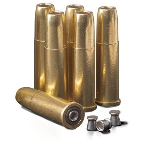 CROSMAN Revolver Bullet (.177 Pellet), 6pk