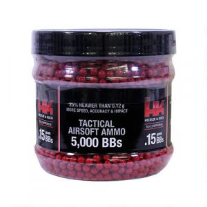 HK Airguns HK Red .15g 6 Mm - 5000 Ct.