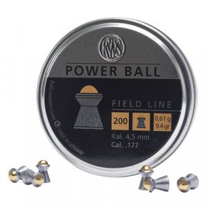 723364174148 UMAREX .177 Caliber Rws Power Ball Pellets 200 Count 723364174148 MRX-2317414
