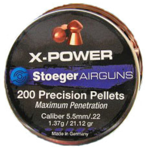 STOEGER Pellet - X-power .22 200ct