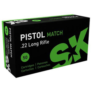 SK AMMO 22 LR Pistol Match 50rd