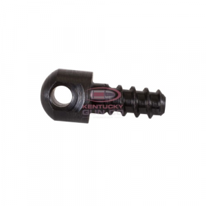 GROVTEC Wood Screw Swivel Studs 0.5" 12 Pack Black