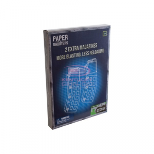 5060433190117 PAPER Shooters Lime Green Spitball Blaster Magazine, 2 Pack 5060433190117 PPR-PY-A-7743