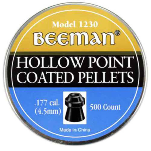 026785012304 BEEMAN Hollow Point Pellets .177 500 Ct 026785012304 BMN-1230