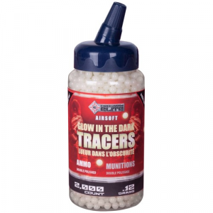 CROSMAN Tracers (glow-in-the-dark) 6mm 12gram, 2000 Ct