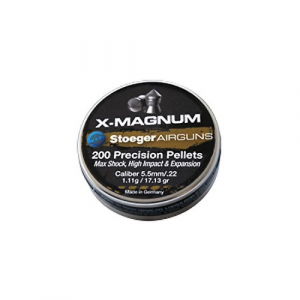 STOEGER Pellet - X-magnum .22 200ct