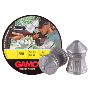 793676000770 GAMO Magnum Pellets (spire Point Dbl Ring) 22 Cal 250ct 793676000770 GMO-6320225BL54