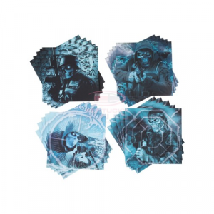 BLACK Ops Zombie Targets, 4 Different Images, 20ct