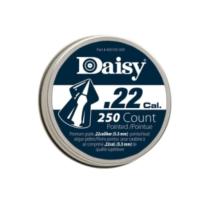 039256075623 DAISY Airguns .22 Cal Flat-nosed Pellets 250 039256075623 DSY-7562