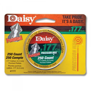 DAISY Airguns 177 Cal Pointed Pellets 250 Tin