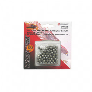 BEEMAN 1/4 Steel Shot, 250 Count
