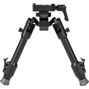 WARNE Skyline Precision Bipod Rotating Black 6.9"-9.1"