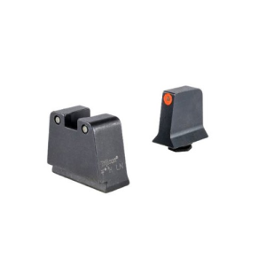 Trijicon TRIJICON Suppressor/Optic Height Sights (Orange Outline /Green Tritium) Fits Glock Slim Frame - $123.97 at KYGUNCO