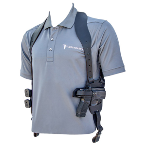 Versacarry Mayhem RH Leather Shoulder Holster Fits Glock 19