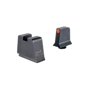 Trijicon TRIJICON Suppressor/Optic Height Sights (Orange Outline /Green Tritium) Fits Glock Slim Frame - $92.24 at KYGUNCO