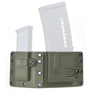 RAVEN CONCEALMENT Copia Double Pistol Magazine Pouch Ambi Black