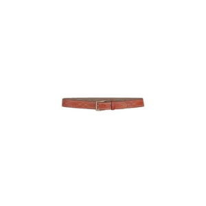 DESANTIS 1.5" Fancy Stitch Lined Belt Size 28 - Tan Leather - Desantis
