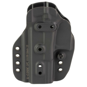 G-Code Prime Carry Black Ambidextrous Holster for Glock 19/19X/45 Gen 3-5
