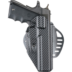 Hogue HOGUE ARS Stage 1 Carry Holster Govt. 1911 RH CF Weave - $43.09 at KYGUNCO