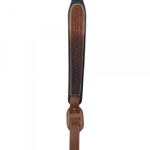 021771713937 HUNTER Company Cobra Chestnut Tan/blk Leather Sling Emboss Design 021771713937 HNT-027-139-3