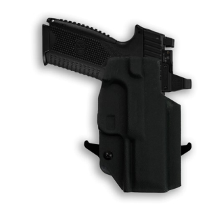 197504026718 WE The People Fn 509 W/ Red Dot Owb Black Kydex Holster | Right Hand 197504026718 WTH-OWB-R95_1000-R
