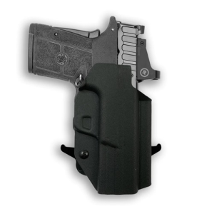 WE THE PEOPLE Smith & Wesson Equalizer w/ Red Dot OWB Holster Black Kydex | Right Hand