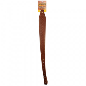 021771016021 HUNTER Company Cobra Carrier Sling Chestnut Tan Lthr Basket Weave 021771016021 HNT-027-138