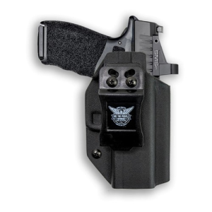 197504013459 WE The People Springfield Hellcat Pro W/ Red Dot Black Kydex Holster | Black 197504013459 WTH-WTP-R130_1000-R