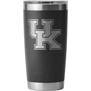 YETI 20oz Rambler - Black / University of Kentucky Engraved - Yeti