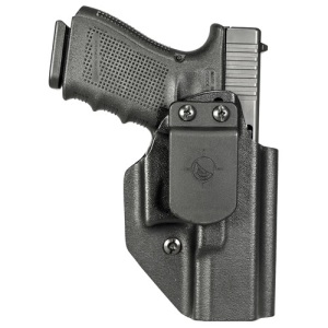 Mission First Tactical Appendix IWBOWB Black Polymer Ambidextrous Holster for Glock 19/23/44