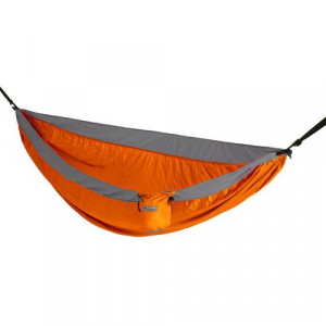 YUKON OUTFITTERS Patriot Hammock w/ Tree Strap - Orange / Gray