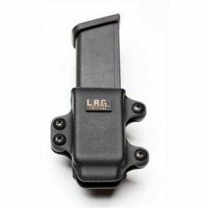 811256026016 LAG Tactical Srmc 9mm Single Magazine Carrier Pouch - Black 811256026016 LGT-35002