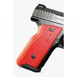 PANZER Arms Ermox Black W/ Red Grips