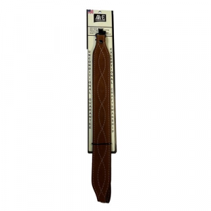 AA&E Leathercraft Light Rust Suede Gunsling White Figure-8